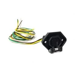 SIERRA Trailer Carside Connector - 4 Pole, Wired