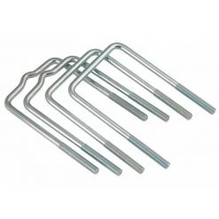 C E SMITH Square Bend U-Bolt Kit, Large Frame