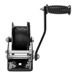 WEST MARINE 1800 lb. Manual Trailer Winch with Strap -Boat Trailering Sales Store 18513846 3 1500