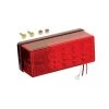 WESBAR 3 x 8 Low Profile Waterproof 8-Function LED Taillight, Left/Roadside, for Over 80" Wide Trailers