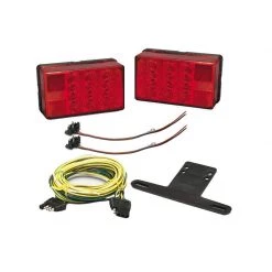 WESBAR LED Waterproof 4 x 6 Low Profile Taillight Kit