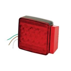 WESBAR 6-Function LED Submersible Combination Taillight, Right/Curbside, for Trailers Under 80"
