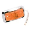 WESBAR LED Waterproof Amber Side Marker Clearance Light w/Chrome Bezel 2 WESBAR LED Waterproof Amber Side Marker Clearance Light w/Chrome Bezel -Boat Trailering Sales Store 19411974 1500.09042019100002