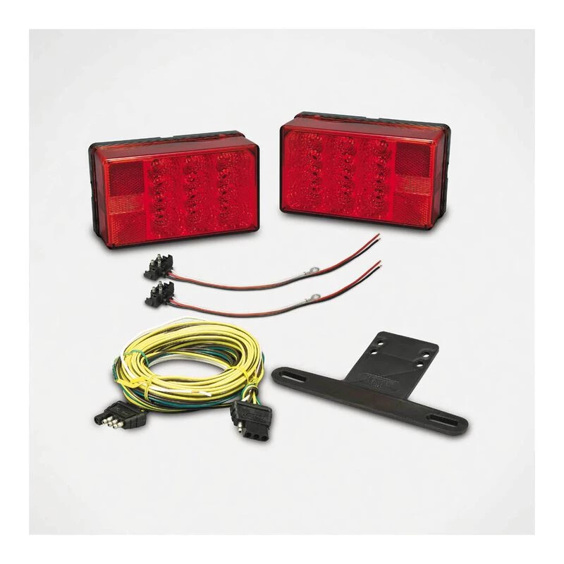 WESBAR Trailer Light Kit with Harness and Hardware for Trailers Under 80" 3 WESBAR Trailer Light Kit with Harness and Hardware for Trailers Under 80"