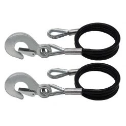 GRIP ON TOOLS Cable-Trailer Hitch, 36", Pair