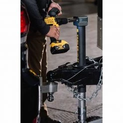 TRAILER VALET Center Mounted Drill Jack, 5,000 lb -Boat Trailering Sales Store 19953090 5 1500.15032021120113