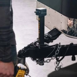 TRAILER VALET Center Mounted Drill Jack, 5,000 lb -Boat Trailering Sales Store 19953090 6 1500.15032021120117