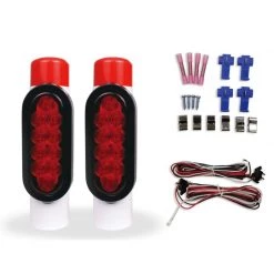 SEAVOLT Trailer Guide-On Post Mounted LED Tail Lights