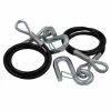 C E SMITH Trailer Safety Cables, 5000 lbs.