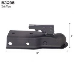 TRAILER VALET Blackout Series 3,500 lbs Coupler, 3" Channel, 2" Ball -Boat Trailering Sales Store 20308359 6 1500.04052021080045