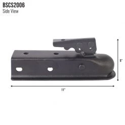 TRAILER VALET Blackout Series 3500lbs Coupler, 2" Channel, 2" Ball -Boat Trailering Sales Store 20308367 6 1500.04052021080109