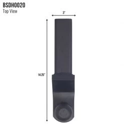 TRAILER VALET Blackout Series 6,000 lbs/7,500 lbs Reversible Ball Mount, 2" & 2-5/16" Ball, 2" Drop -Boat Trailering Sales Store 20308409 7 1500.04052021080253