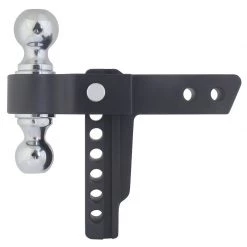 TRAILER VALET Blackout Series 8,000 lbs/10,000 lbs Adjustable Drop Hitch, 2" & 2-5/16" Ball, 0-6" Drop -Boat Trailering Sales Store 20308425 5 1500.04052021080332