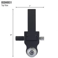 TRAILER VALET Blackout Series 8,000 lbs/10,000 lbs Adjustable Drop Hitch, 2" & 2-5/16" Ball, 0-6" Drop -Boat Trailering Sales Store 20308425 7 1500.04052021080339