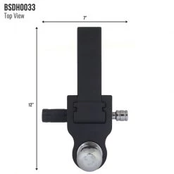 TRAILER VALET Blackout Series 8,000 lbs/10,000 lbs Adjustable Drop Hitch, 2" & 2-5/16" Ball, 0-10" Drop -Boat Trailering Sales Store 20308441 7 1500.04052021080425