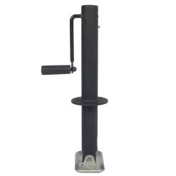 TRAILER VALET Blackout Series 2,000 lb. Side Wind A-Frame Center Mount Jack, 15" Travel -Boat Trailering Sales Store 20308474 5 1500.04052021023043