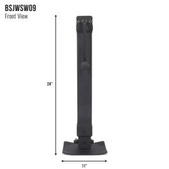 TRAILER VALET Blackout Series 7,000 lb. Side Wind Jack, Direct Weld, 15" Travel -Boat Trailering Sales Store 20308532 5 1500.04052021030108