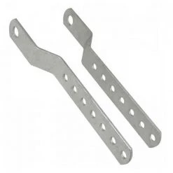 C E SMITH Keel Roller Bracket Galvanized Pair
