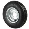 C E SMITH 480 X 8B Bias Trailer Tire and 8 X 3 3/4 Galvanized Solid Rim 5 X 4 1/2 Bolt Pattern