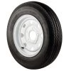 C E SMITH F78 X 14C Bias Trailer Tire and 14 X 6 White Spoke Rim 5 X 4 1/2 Bolt Pattern -Boat Trailering Sales Store 5344593 2