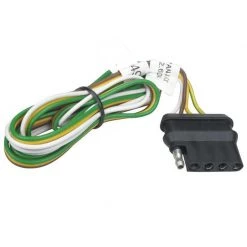 WEST MARINE Trailer Light Connector - 5-Pin Flat Vehicle Connector