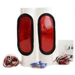 PIPE-LIGHT Raised Incandescent Light Kit for Trailer