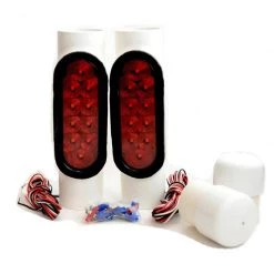PIPE-LIGHT Raised LED Light Kit for Trailer